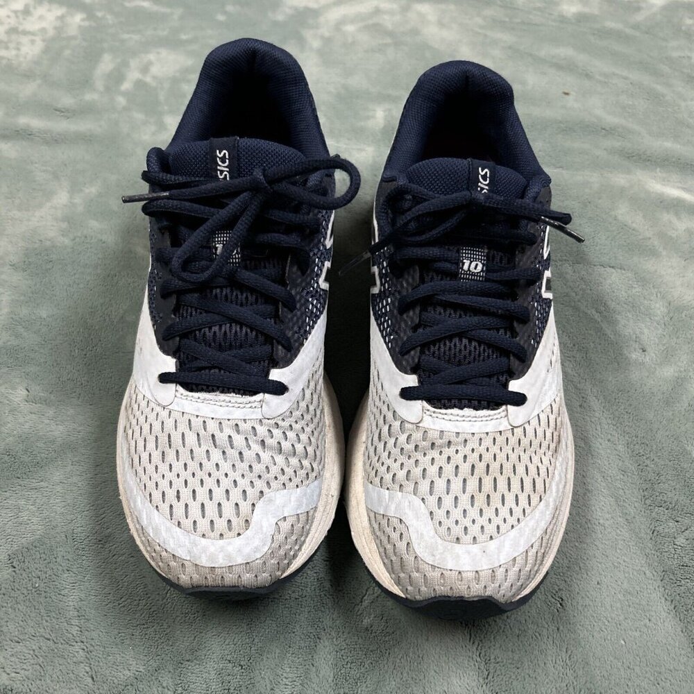 asics pulse 10 gel shoe 1012A010 size 9.5 two tone Navy / Powder Blue - Picture 10 of 13